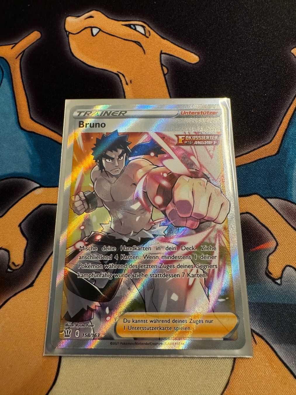 Pokémon Sammelbilder & Trading cards: Bruno (BST 158) - DE - Kampfstile – Neu (gemäss Beschreibung) aus Bülach von Pfrenzel