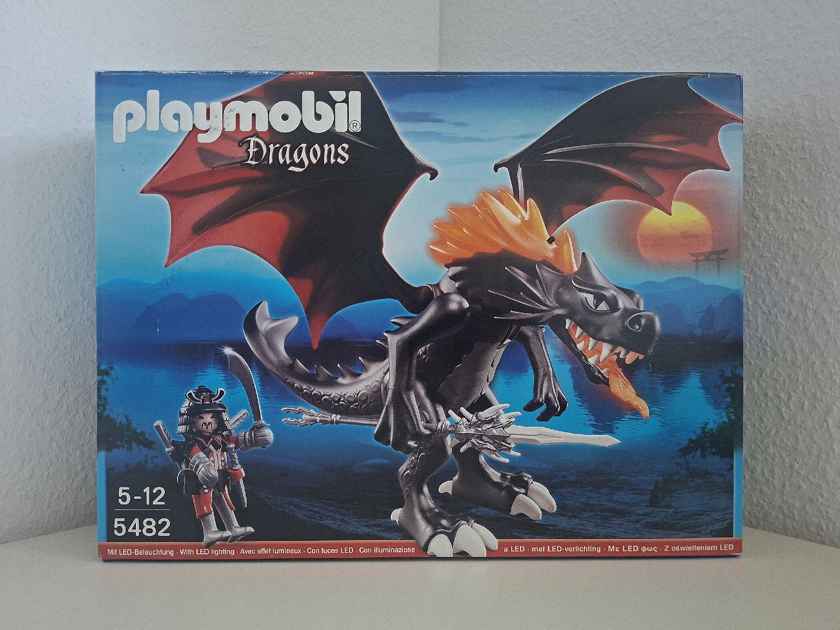 Playmobil Giocattoli: Playmobil Dragons 5482 Feuerdrache mit Samurai – Usato da Pieterlen venduto da jak_c2lj 1