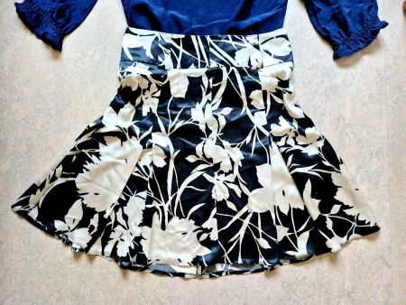 ROCK JUPE BRUCE FIELD FEMME MIT SEIDE SILK S 36 , TOP