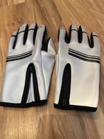 Velohandschuhe reflektierend Grösse S/M, Reissverschluss Ne