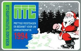 Telefonkarte Niederlande CRE-056 Weihnachtsmann