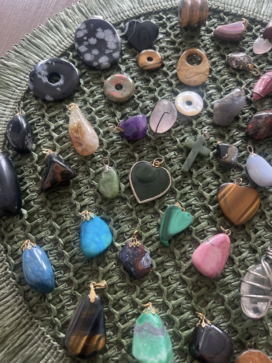 Ciondoli: Grosse Sammlung von Edelstein Anhänger – Usato da Seon venduto da Sunny-Schmuck78 1
