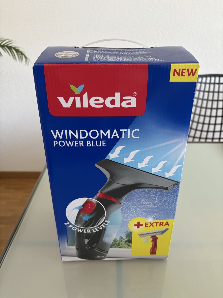 Vileda Sonstiges für Haushalt & Wohnen: NEU - Windomatic Power Blue Fenstersauger Vileda – Neu und originalverpackt aus Zürich von