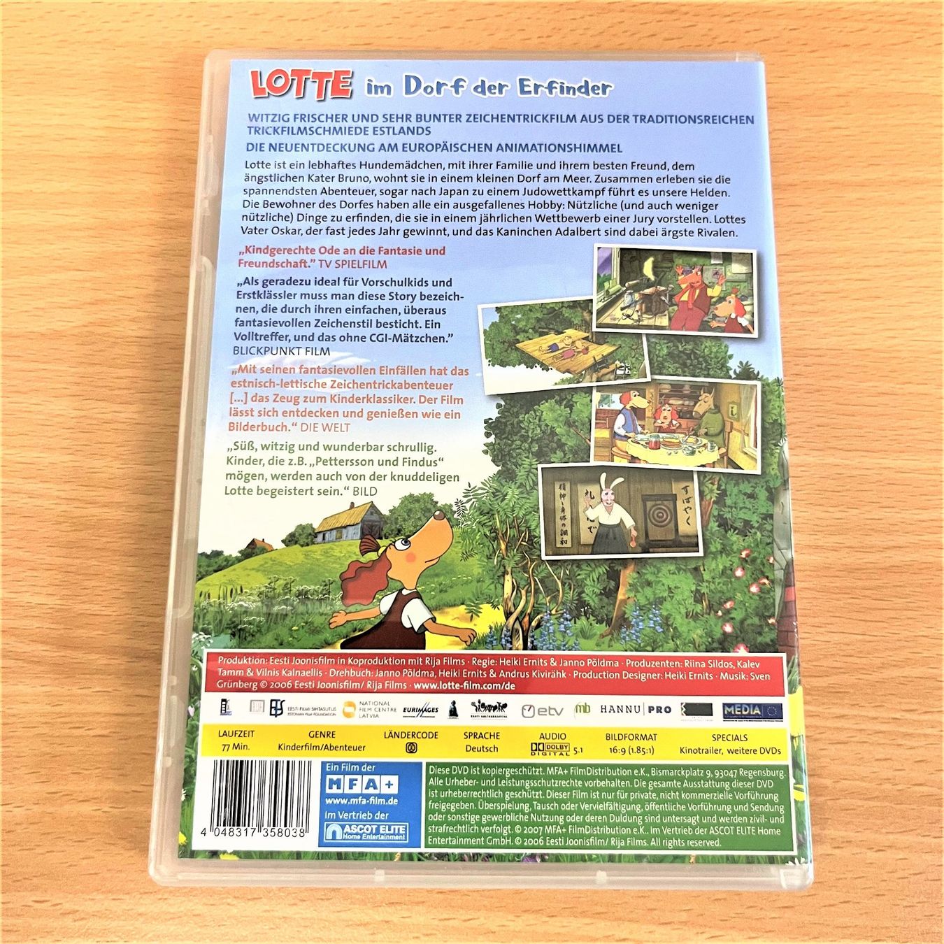 Tutti i DVDs: DVD - Lotte im Dorf der Erfinder – Usato da Amlikon-Bissegg venduto da allerlei-versand 2