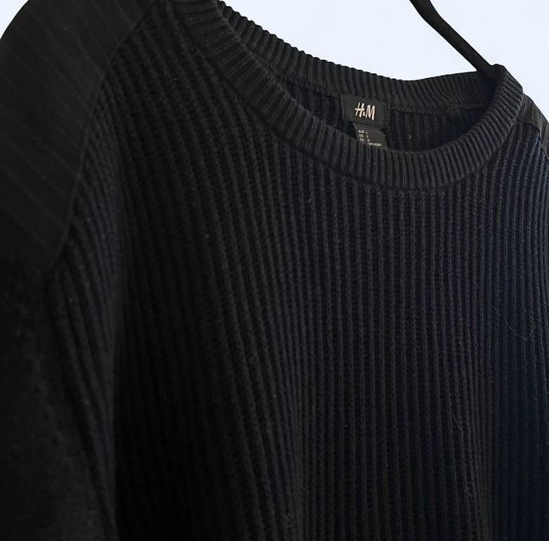 H&M Maglioni & Felpe: Strickpulli schwarz (H&M, Grösse L) – Usato da Zürich venduto da nic_l9gv 2