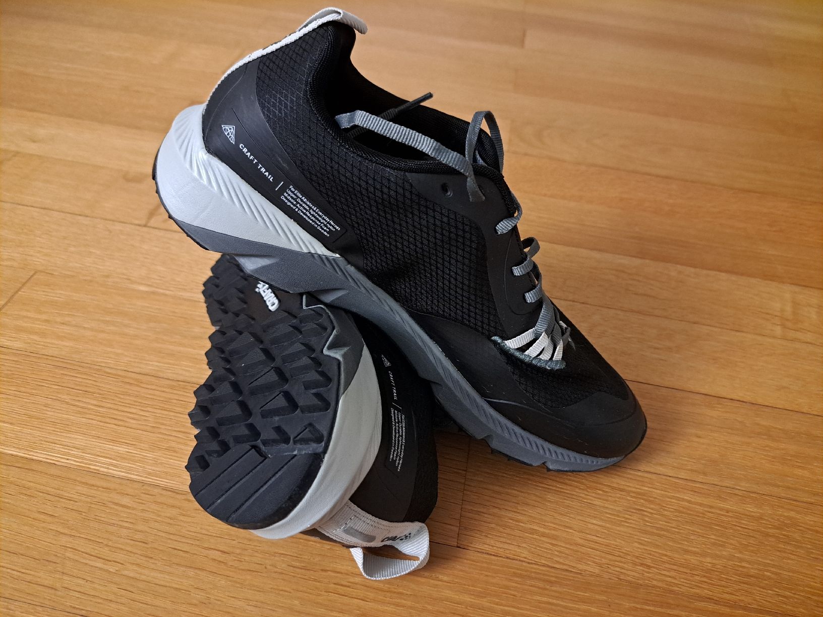Craft Scarpe da uomo: Craft Trail Schuhe Schwarz, Gr. 43, neu – Nuovo e nell'imballaggio originale da Winterthur venduto da Strand82 3