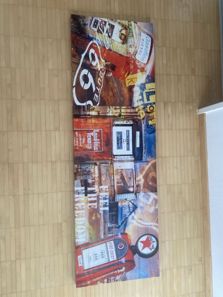 Toutes les décorations: Wandbild Route 66 – Neuf (Voir description) à Ilanz par joa_wmm9