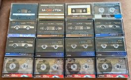16 Audio Kassetten TDK, Diverse,  Gebraucht