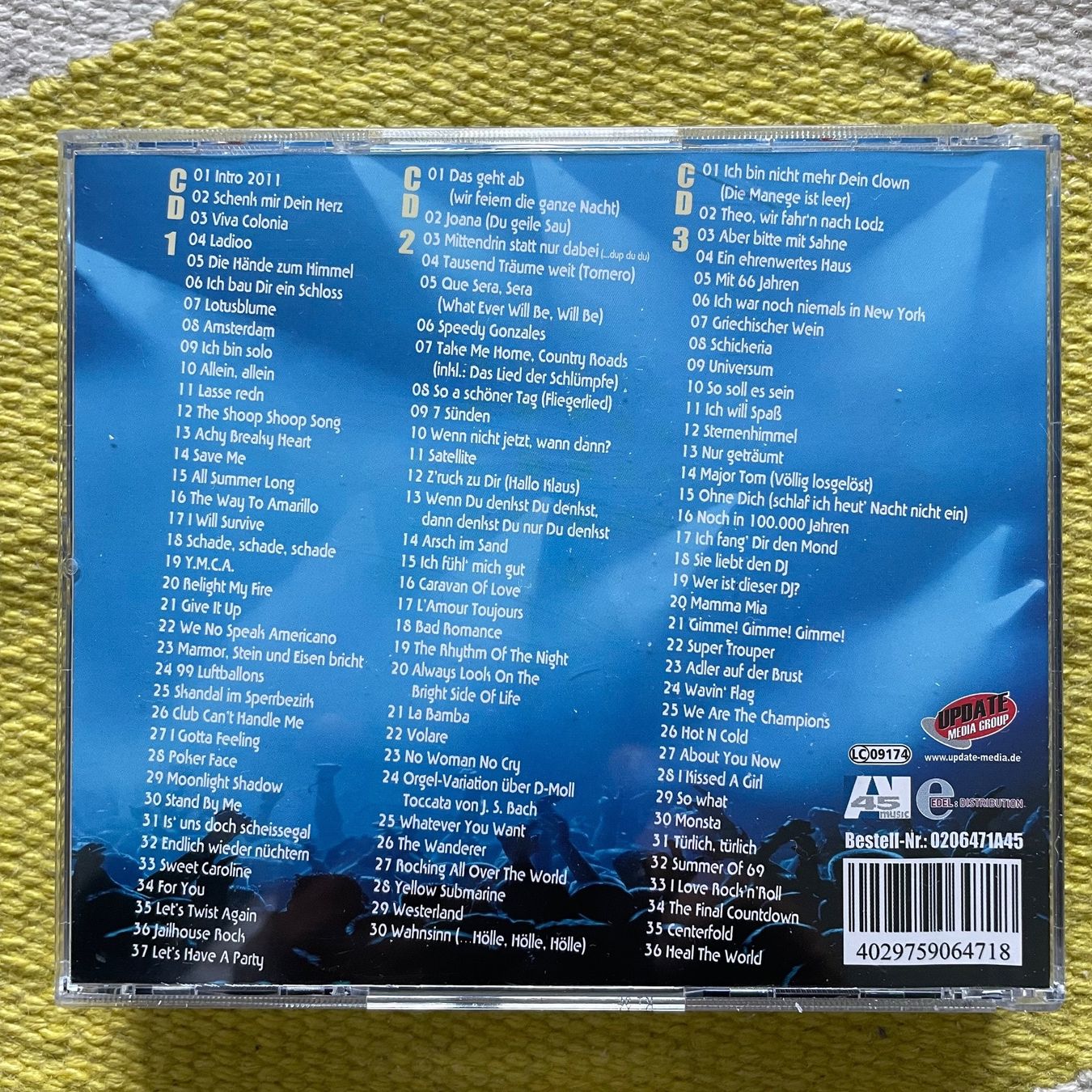CD: LOLLIES-3CD BOX SET LIVE IN STUTTGART – Usato da Rorschacherberg venduto da CD-Roli 1