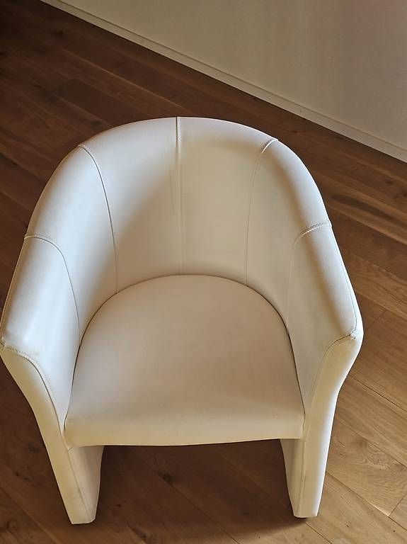 Ikea Poltrone: Moderner Loungesessel / Armlehnsessel weiss – Usato da Glattbrugg venduto da Yu-Gi-Oh_Sale