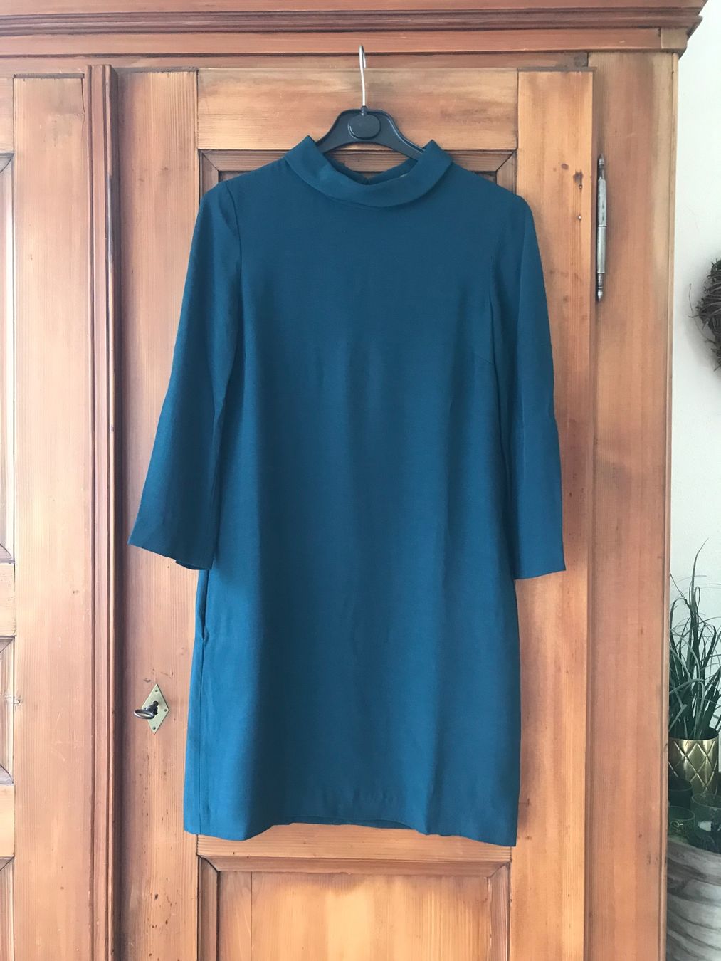 Massimo Dutti Kleider: Massimo Dutti - Kleid in petrol, Gr. 36 – Gebraucht aus Hittnau von Noppi
