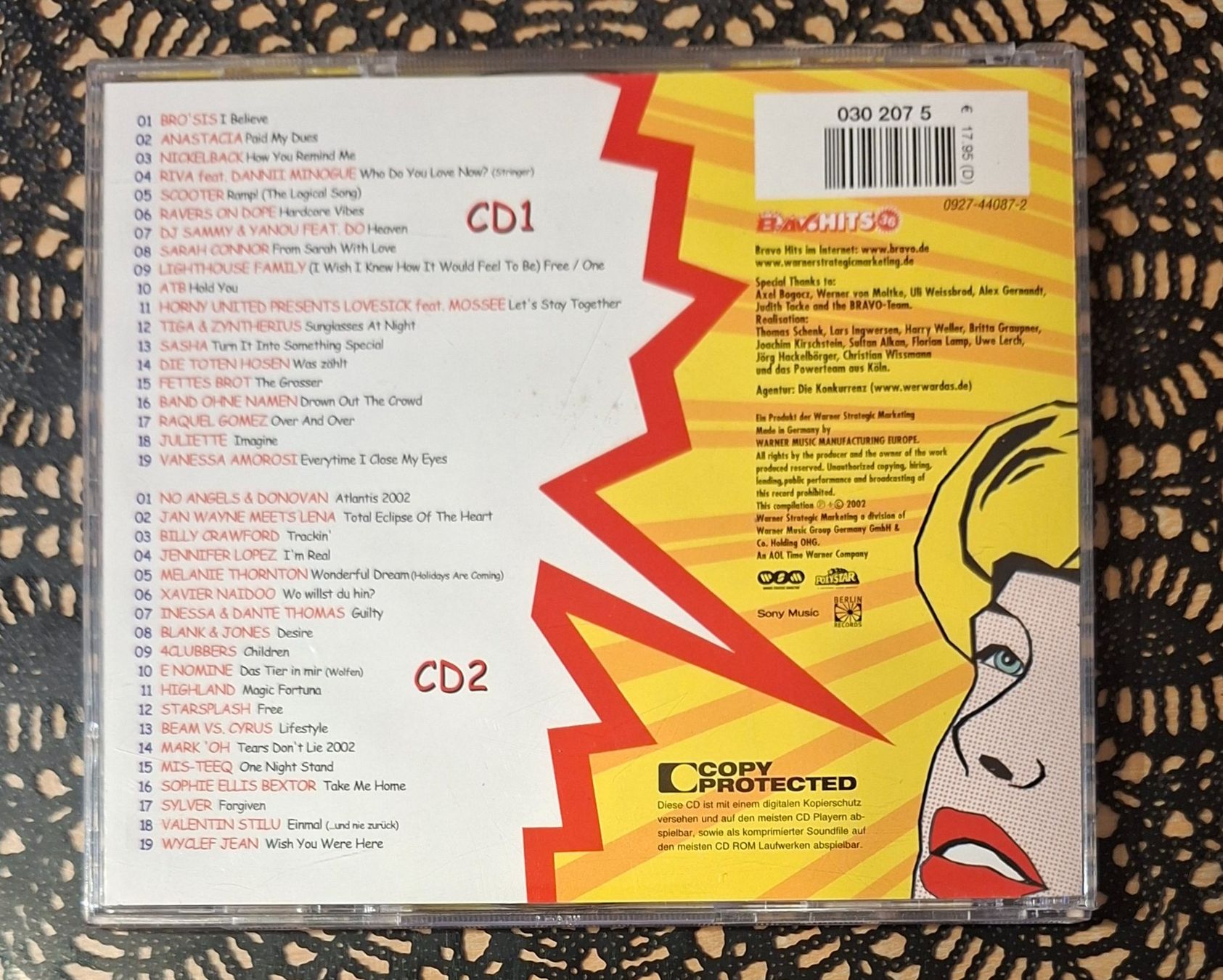 CDs: Bravo Hits 36, Doppel CD, 2002, Hit Compilation, Sampler – D'occasion à Amriswil par Celini3 1