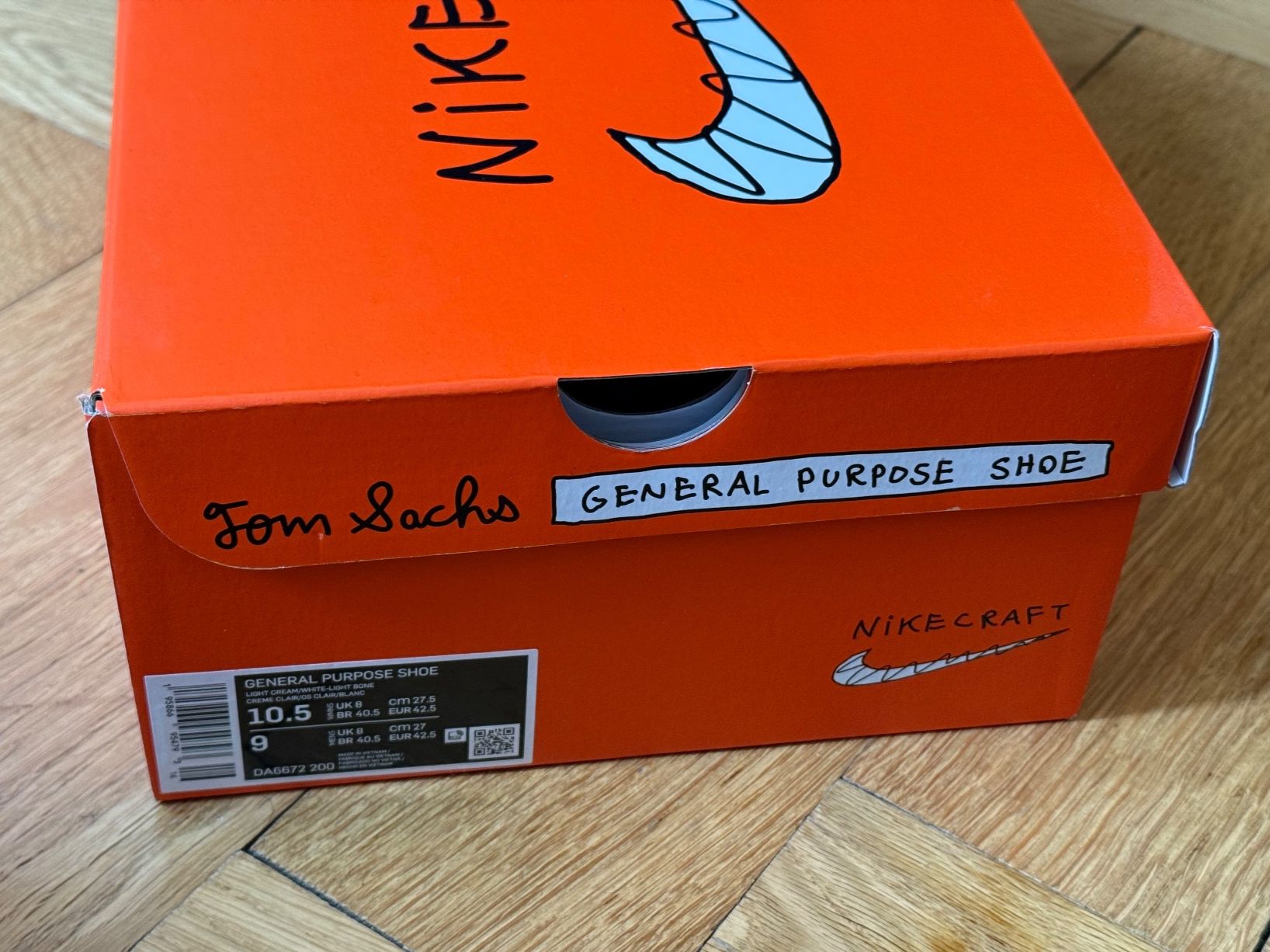 Nike Herrenschuhe: NikeCraft Tom Sachs General Purpose Shoe - Gr. 42.5 – Neu und originalverpackt aus Basel von mat_5byv 4