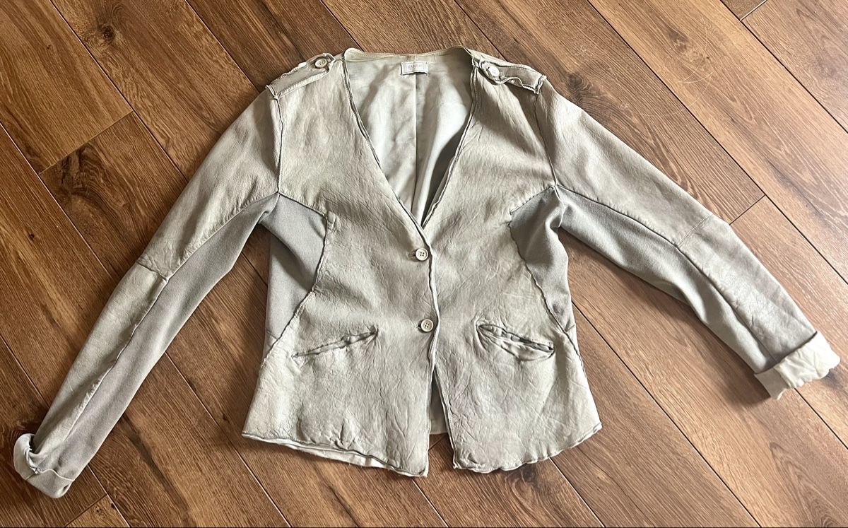 Giacche: Tolle Leder/Stoff Jacke von Transit – Usato da wallisellen venduto da rodolfo68 1