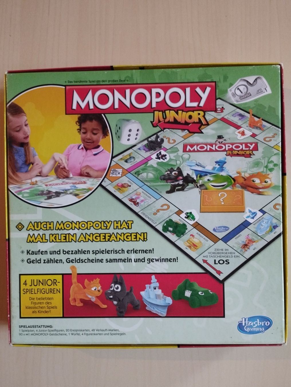 Giochi: Brettspiel MONOPOLY JUNIOR – Usato da Obermumpf venduto da amsi01 1