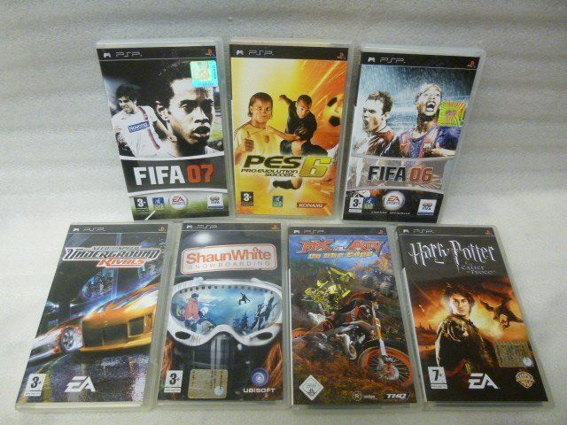 Sony Giochi: 7x Mix Game Playstation PSP – Usato da Pambio Noranco venduto da Pol69