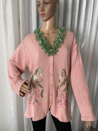 RARITÄT - stilvolle und edle STORYBOOK Strickjacke, L