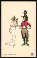 Soldat der No. 2. Infanterie 1800