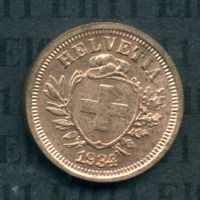 CHF___0.01 1934 -stgl 1 Rappen