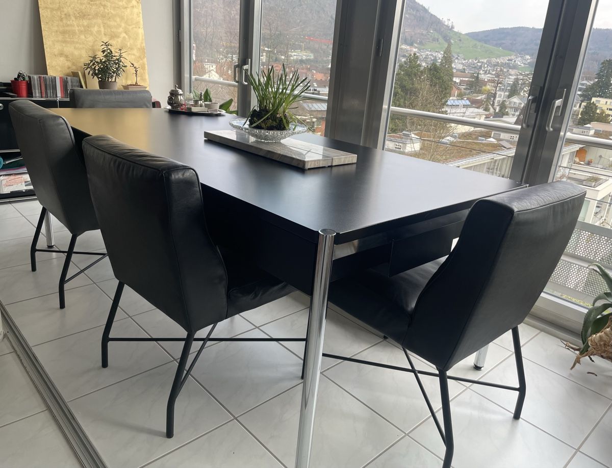 USM Tavoli: USM Arbeits-Esstisch mit 3 Schubladen – Usato da Rigi Kaltbad venduto da sonnenbaum 3