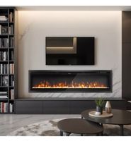 + 50" Elektrokamin elektrischer Kamin Wandkamin mit Flammen