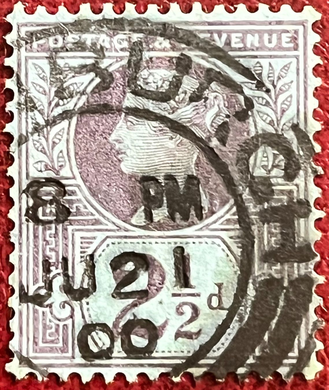 Tous les timbres: Briefmarke, Grossbritannien, 2 1/2 d – D'occasion à Chiasso par AzenYa