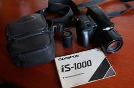 Olympus IS-1000 mit 35-135mm ED Analog mit Tasche