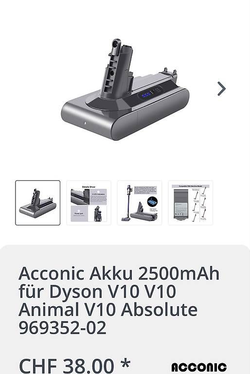 Aspirapolveri & Accessori: Pièces et accessoires Dyson V10 Absolute – Usato da Gland venduto da arifoglu 3