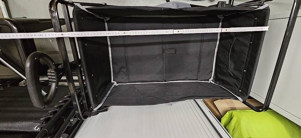 Transportwagen: Bollerwagen, Campingwagen schwarz – Gebraucht aus Arbon von my_shopping 1