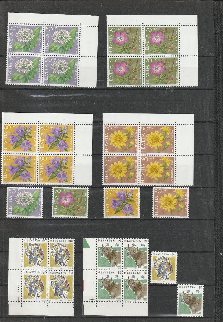 Alle Briefmarken: CH Frankaturware Sondermarken und andere – Gebraucht aus Rupperswil von Ema10