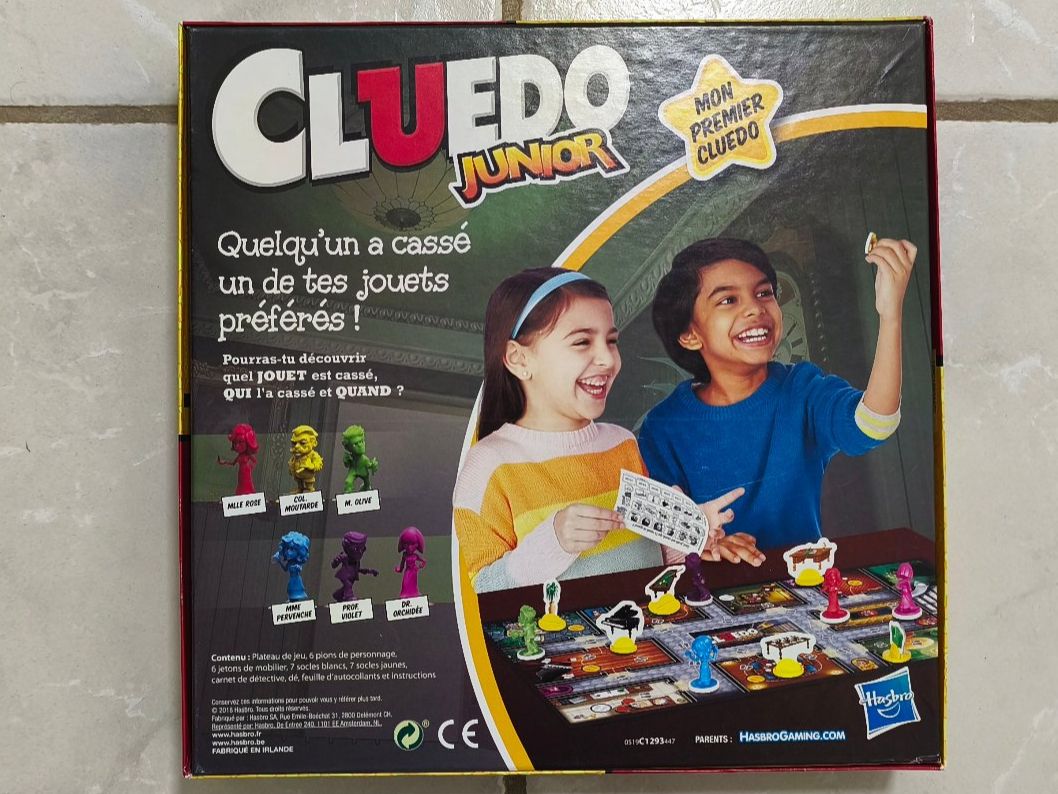 Hasbro Jeux: Cluedo Junior – D'occasion à Onex par nightwalker022 1
