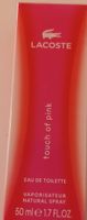 Lacoste Touch of Pink Eau de Toilette 50ml Neu