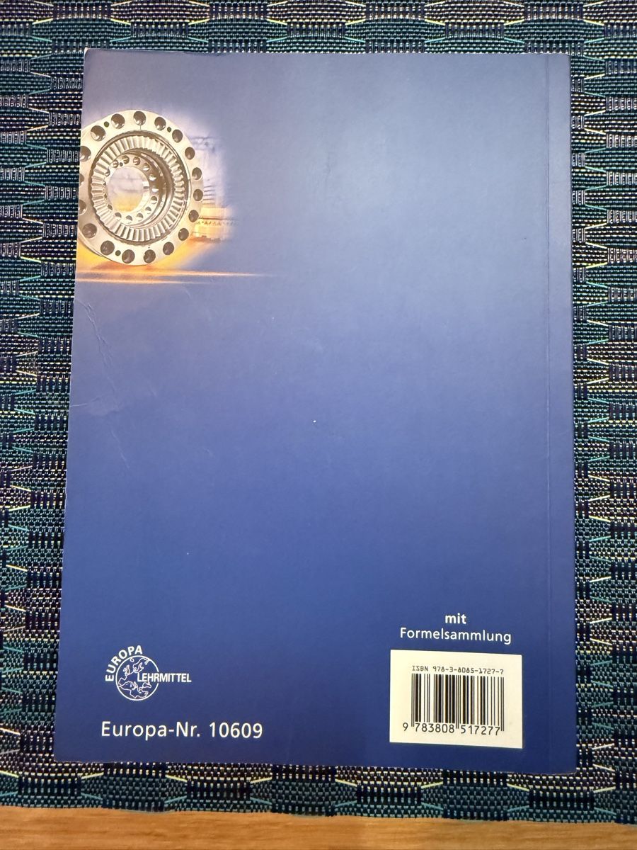 Libri: Tabellenbuch Metall - Europa Lehrmittel – Usato da Zürich venduto da Gazo_11 1