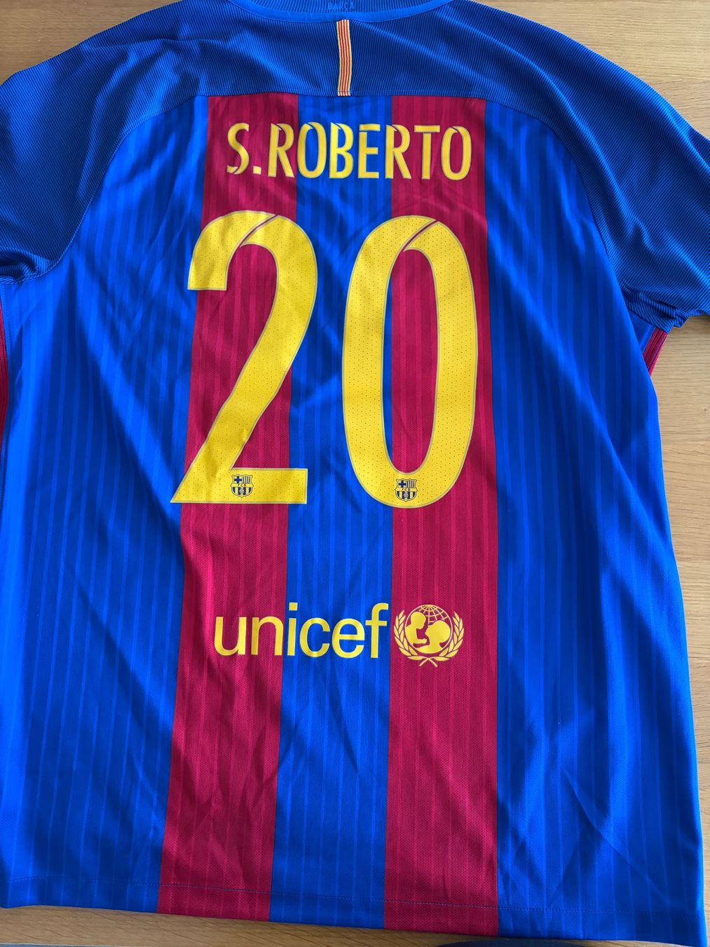 FC Barcelona Canottiere & Pantaloni: Barcelona Trikot - Grösse XL – Usato da Cham venduto da San_Atleti_1903 1