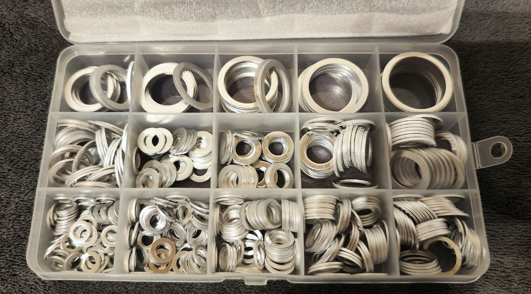 Sanitari: Aluminium Dichtring Set M5-M24 – Nuovo e nell'imballaggio originale da Birmensdorf ZH venduto da Hagenbuchertrade 2