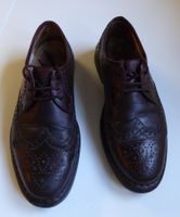 Sioux Luftpolster Latex Sohle Grösse 7.5 rahmengenäht, Leder