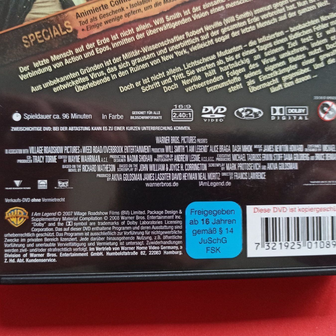 Tutti i DVDs: I Am Legend – Usato da Dübendorf venduto da kb86_MOVIE 2