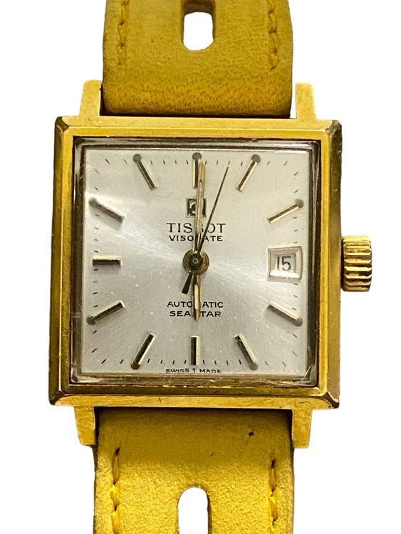 Montre Tissot Visodate Ancienne - À Restaurer - Modèle Vintage - Pour Collectionneurs Ou Bricoleurs Horlogers