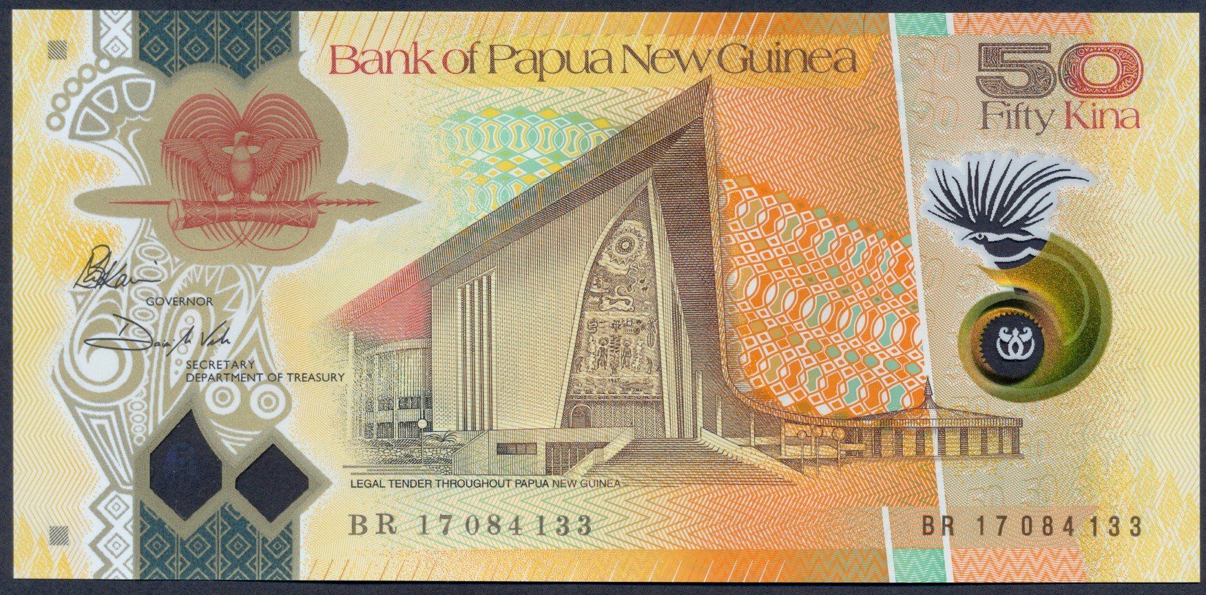 Banconote: Papue Neu Guinea 50 Kina 2017 UNC – Nuovo (secondo la descrizione) da Schliern b. Köniz venduto da pizzitaxi