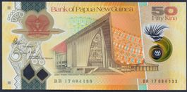 Papue Neu Guinea 50 Kina 2017 UNC