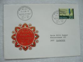 21.2.80 Sonderstempel ET 900 Jahre Stetten (SH)
