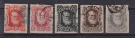 Brasilien 1877: aus Pedro II durchstochen - Kat. 120.--
