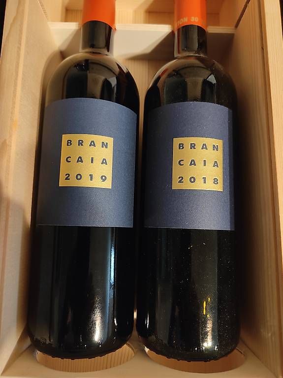 Vino: Brancaia IL BLU 2018 u. 2019 – Usato da chur venduto da Hmars