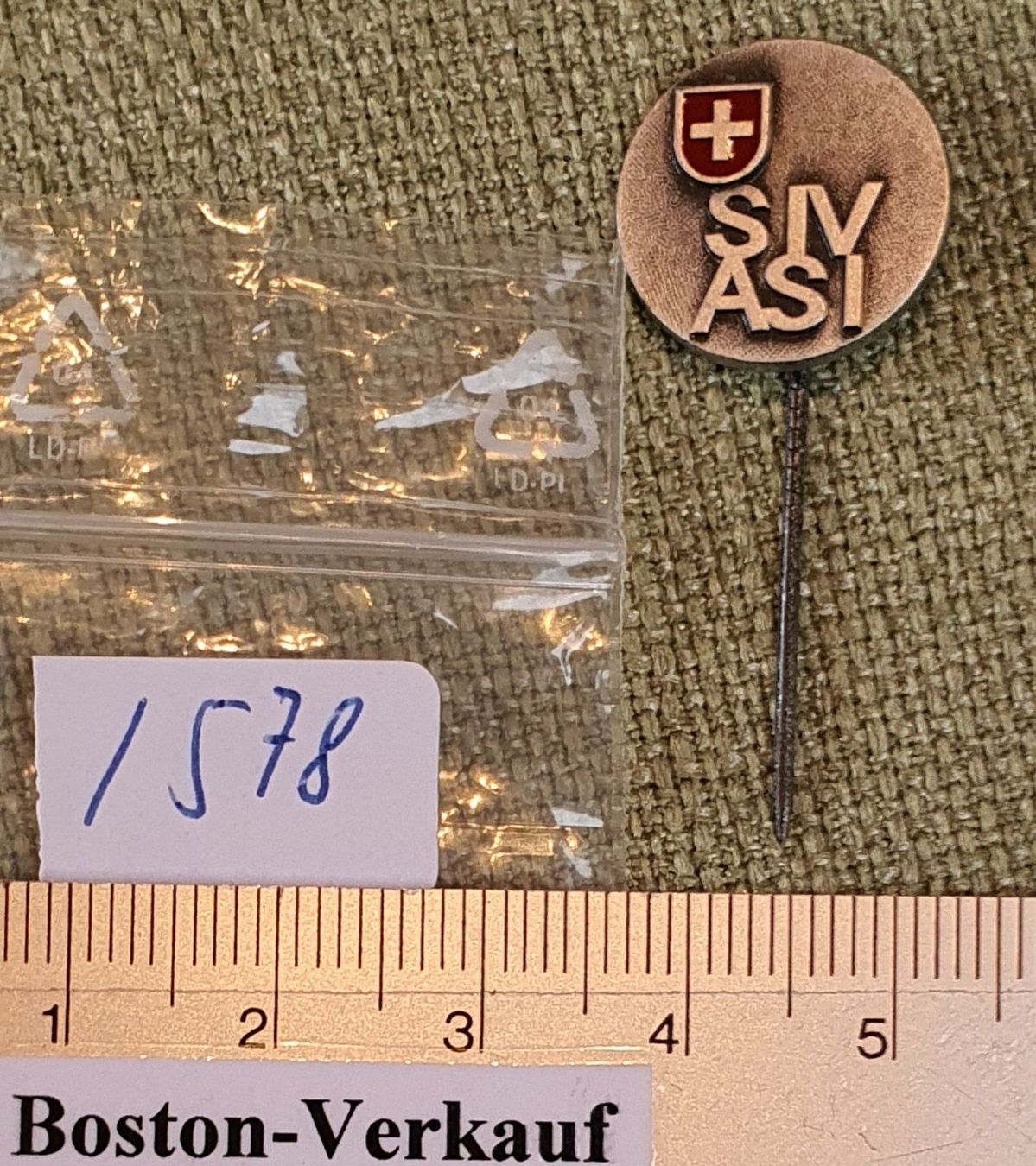 Medaglie: I578 - Nadel Schweiz SIV ASI – Usato da Reinach BL venduto da Boston-Verkauf 3