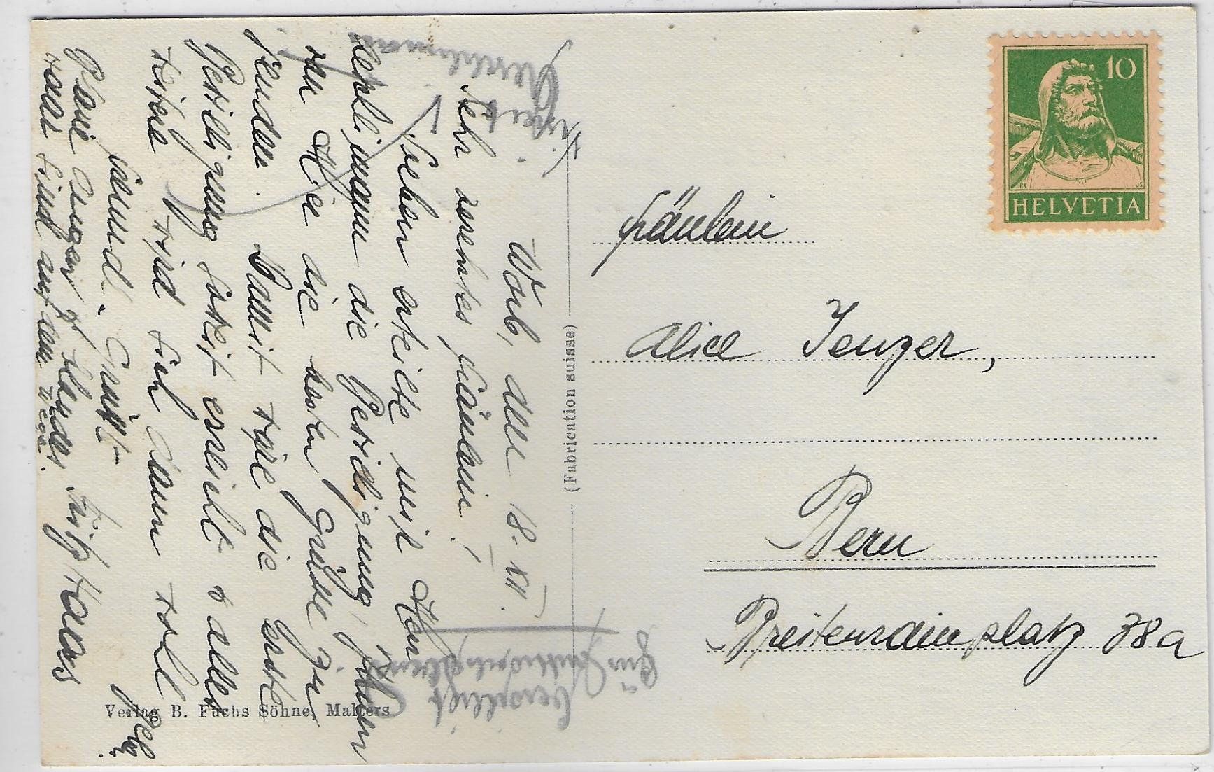 Cartoline postali: Worb - Generalansicht – Usato da Ettingen venduto da Kartenplanet 1