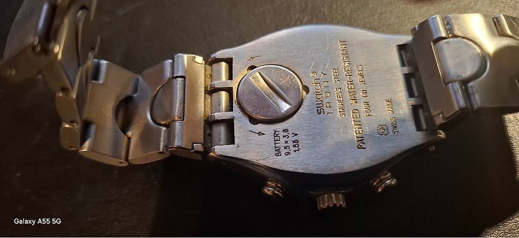 Swatch Smartwatch: Vintage Swatch Irony Chrono 1996 – Usato da Bottmingen venduto da veroda01 3