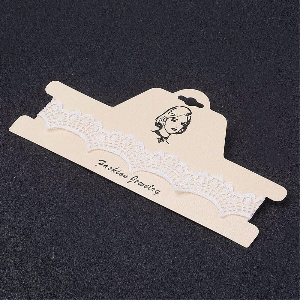 Ketten: Kette gotisch choker weiss 29cm – Neu (gemäss Beschreibung) aus Alpnachstad von perlengaby 3