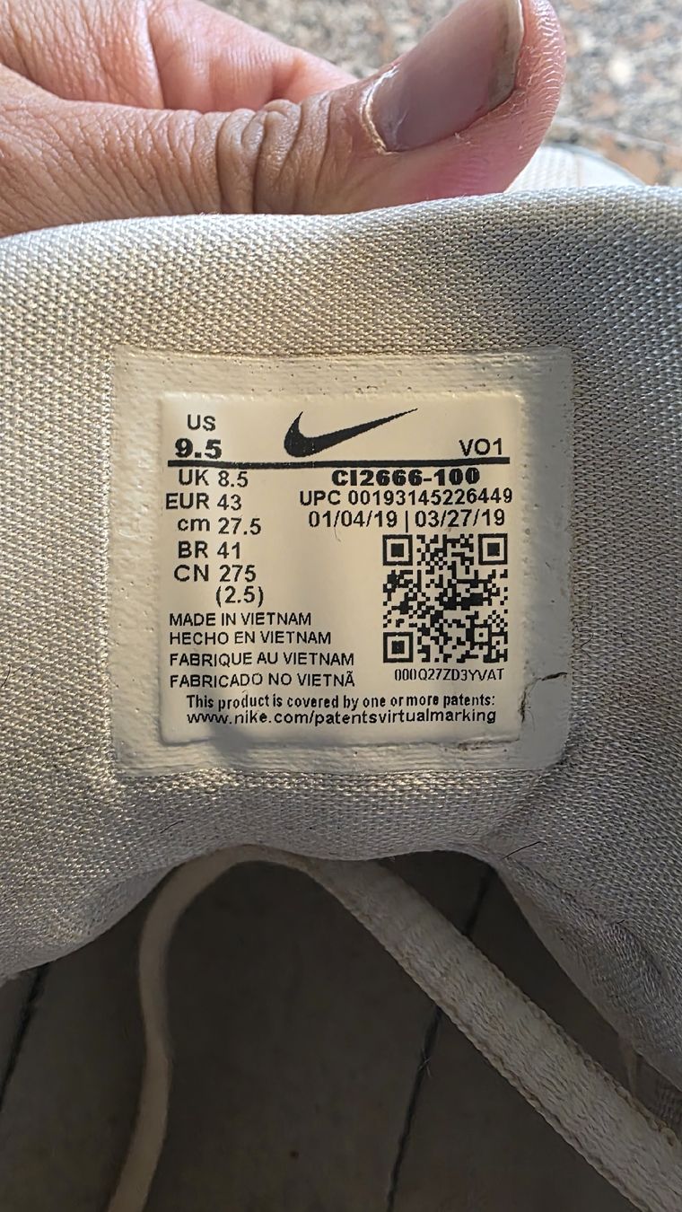 Nike Scarpe da uomo: Nike PG 3 x NASA White Gold – Usato da Aarau venduto da ST33 5