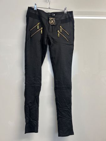 Hose Slim Leg, schwarz Gr M NEU