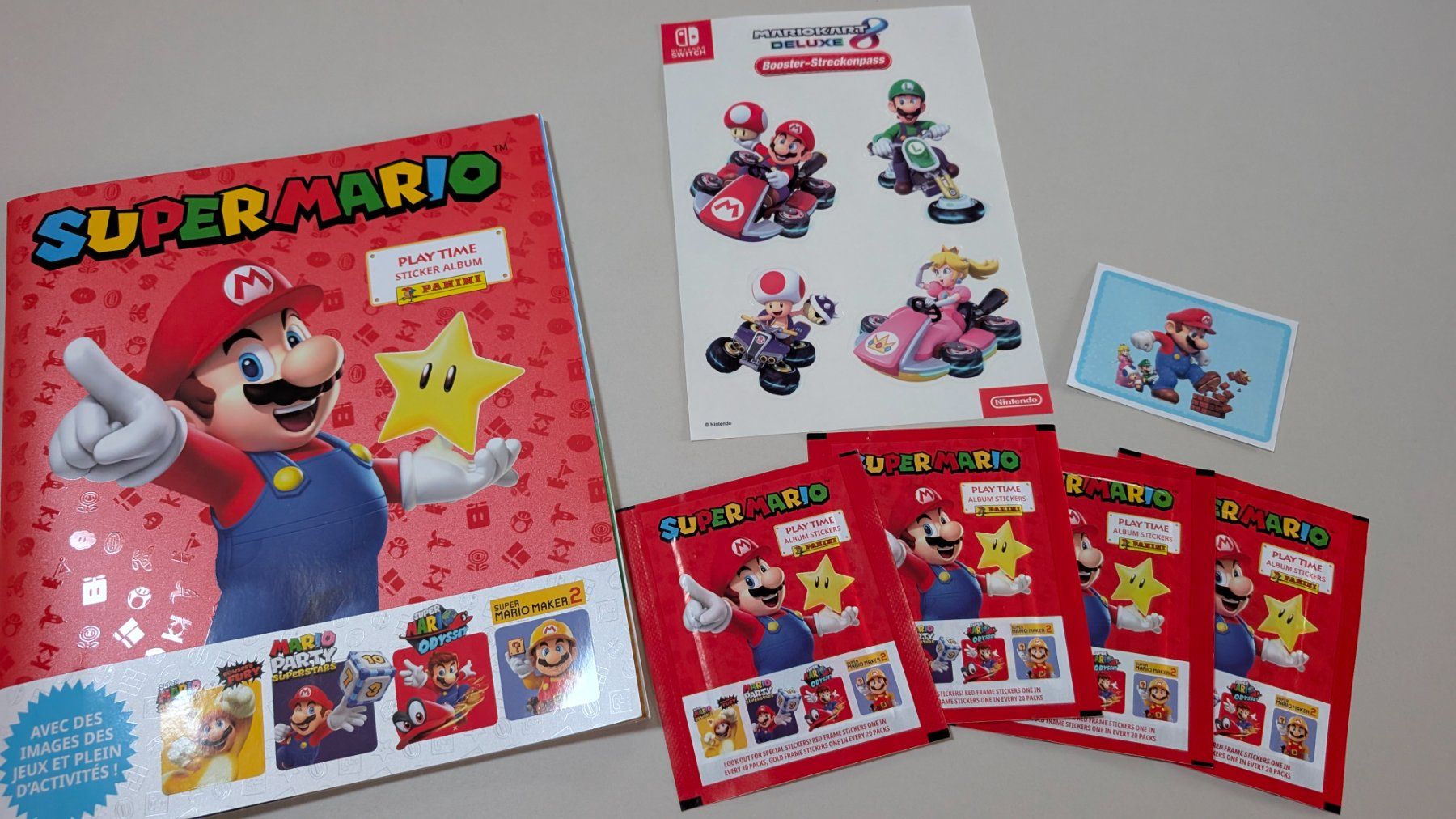 Alben: Super Mario Sticker Album – Gebraucht aus Würenlos von